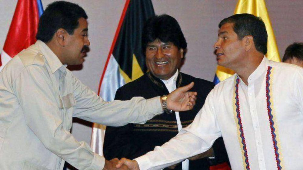 Maduro, Correa y Morales se re�nen en Bolivia