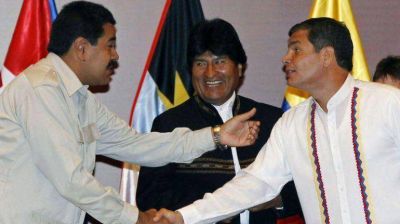 Maduro, Correa y Morales se re�nen en Bolivia