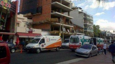 Se derrumb� una obra en Villa Devoto: al menos cinco heridos