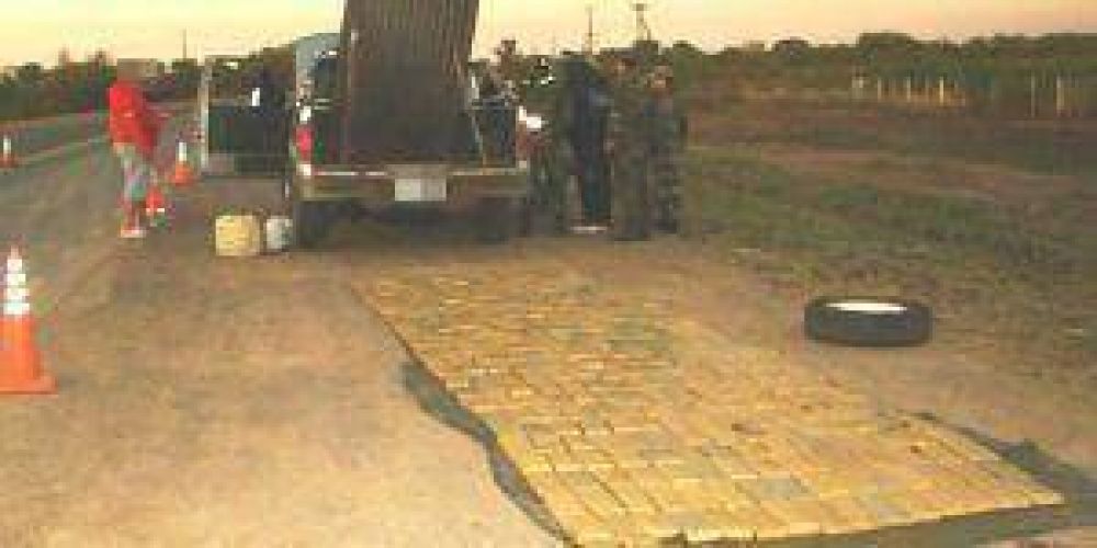 Gendarmer�a secuestra 314 kg de marihuana