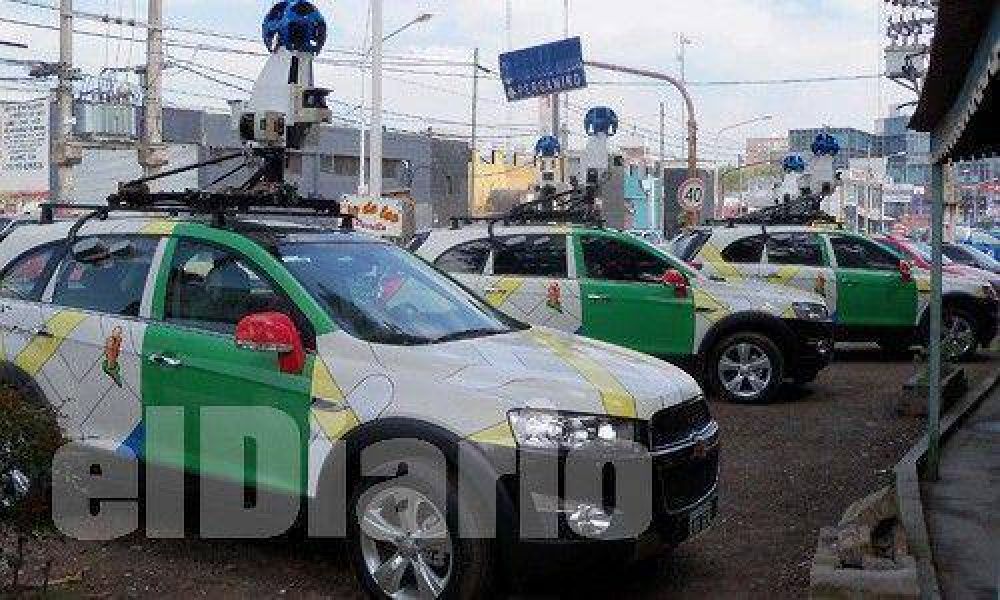 Google sali� a fotografiar las calles del pa�s y empez� por Pilar