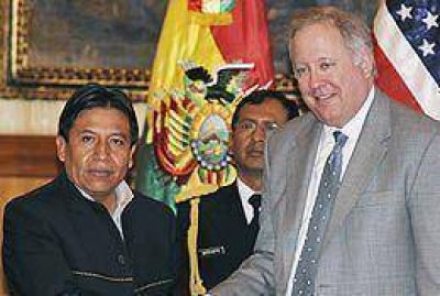 Bolivia y EEUU intentan iniciar una nueva era de relaci�n bilateral 