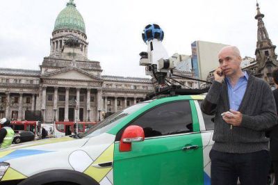 Lleg� Google Street View a la Ciudad