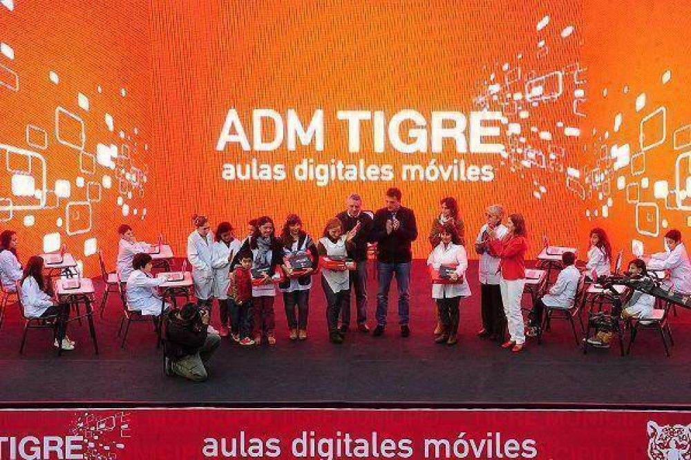 Massa sum� m�s Aulas Digitales M�viles en las escuelas de Tigre