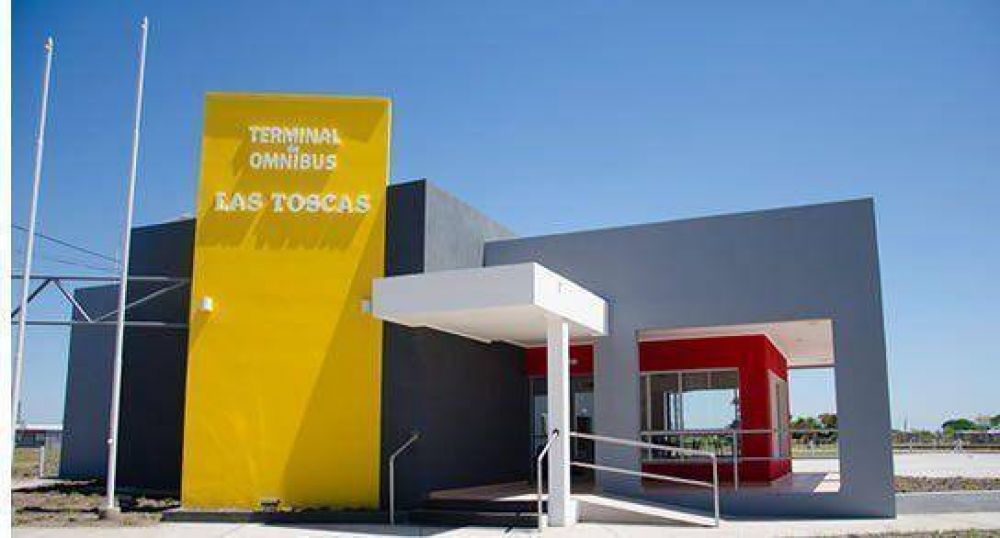 Las Toscas inaugura la Terminal de mnibus