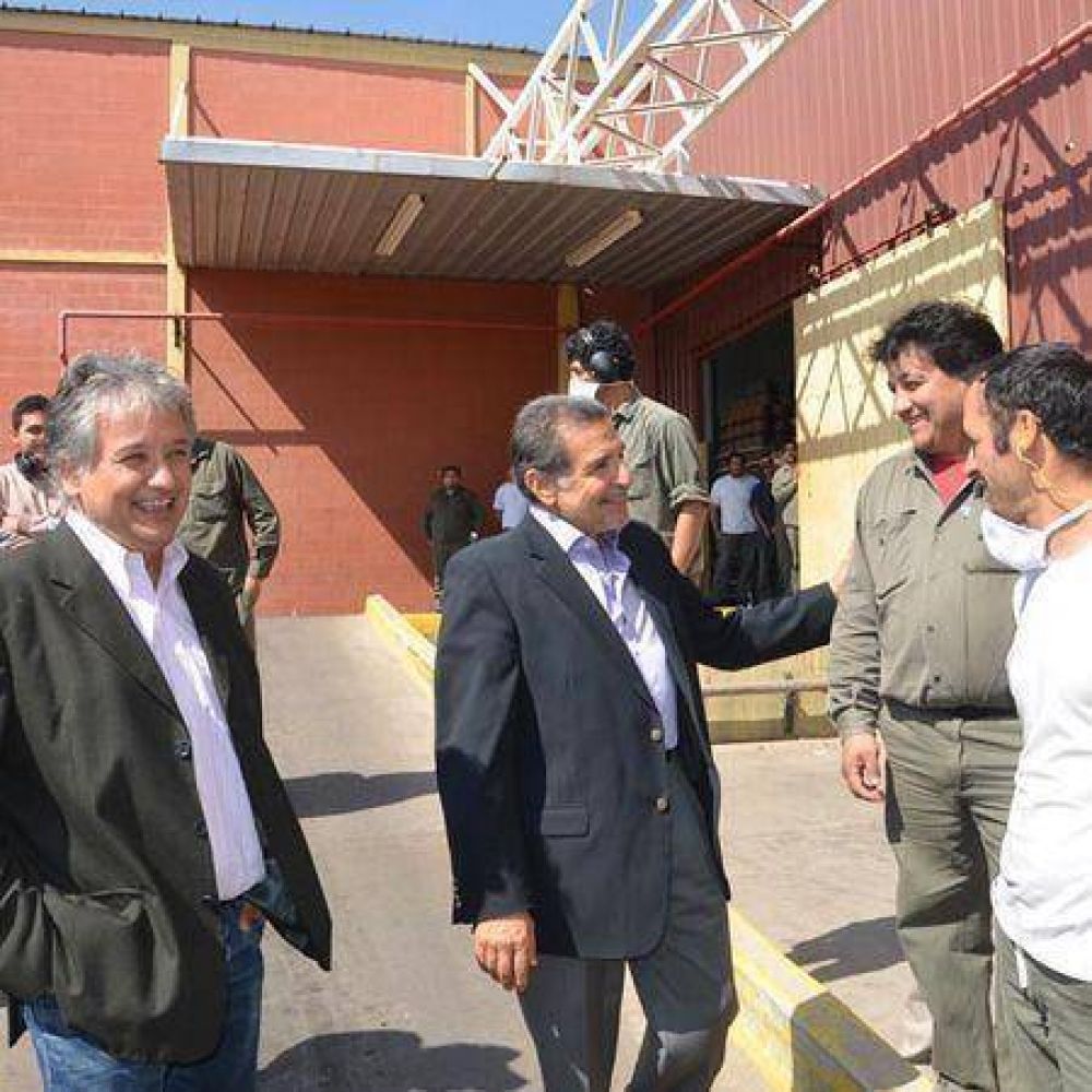 Beder Herrera: "Ritex es una empresa que invierte y apuesta a La Rioja"