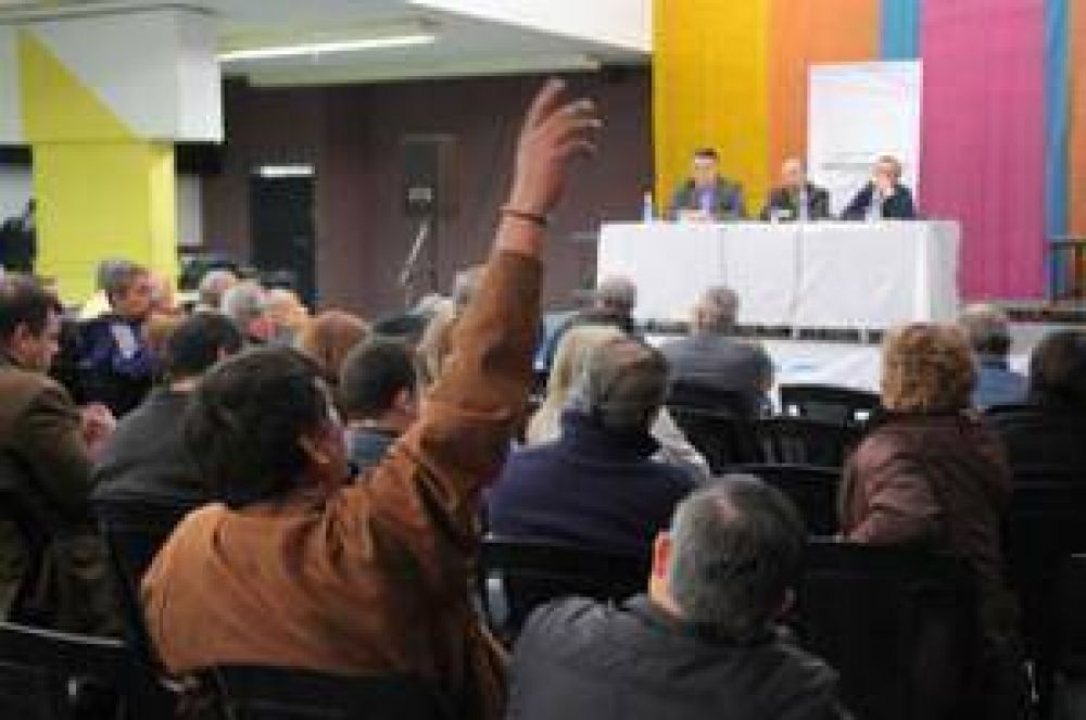 Se presentaron las obras h�dricas gestionadas por el Estado Municipal