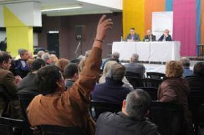 Se presentaron las obras h�dricas gestionadas por el Estado Municipal