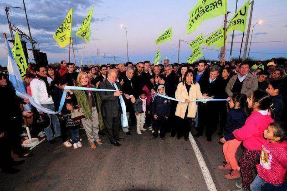 Villa Mercedes sum� otra obra vial clave para el progreso