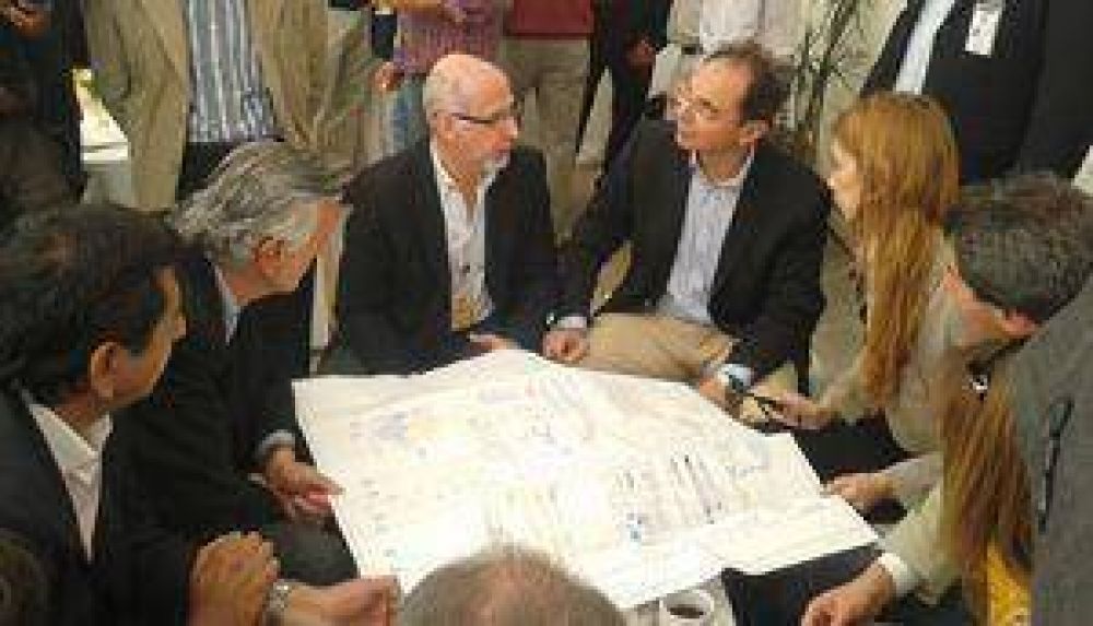 Giorgi visit� la nueva ampliaci�n de Vicunha	