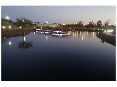 Qued� inaugurado el espejo de agua en el complejo termal de Chajar�