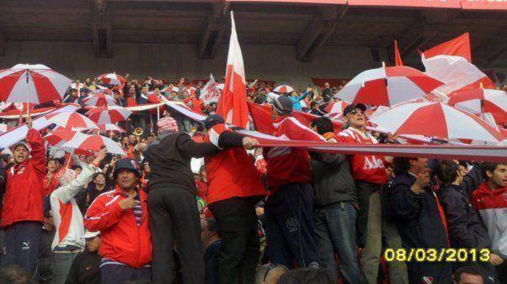 Detuvieron a parte de la barra "oficial" de Independiente