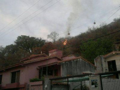 Ayer se originaron dos focos de incendio de manera intencional
