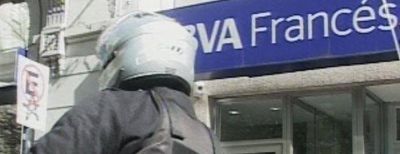 Golpe millonario en sucursal c�ntrica del Banco Franc�s