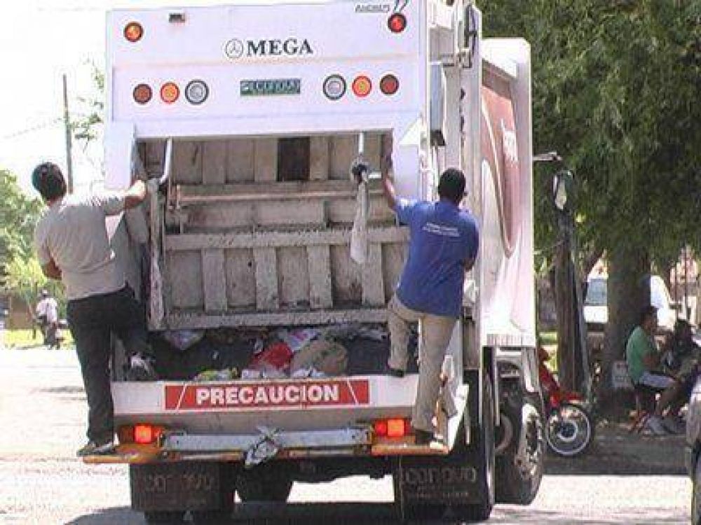 Por el feriado del lunes, no habr� recolecci�n de residuos el domingo por la noche 