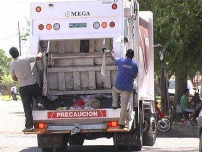 Por el feriado del lunes, no habr� recolecci�n de residuos el domingo por la noche 
