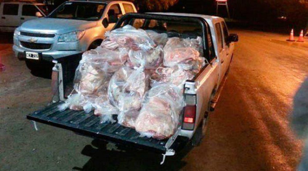Carmen de Patagones: secuestran 650 kilos de carne con hueso Tweet