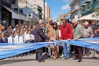 Inauguraron la tercera cuadra de San Nicol�s Norte
