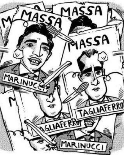 Violenta interna de patotas en el massismo moronense