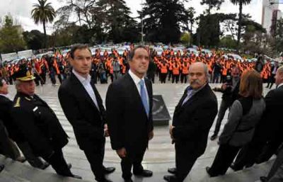 Scioli present� el �Sistema de Prevenci�n�