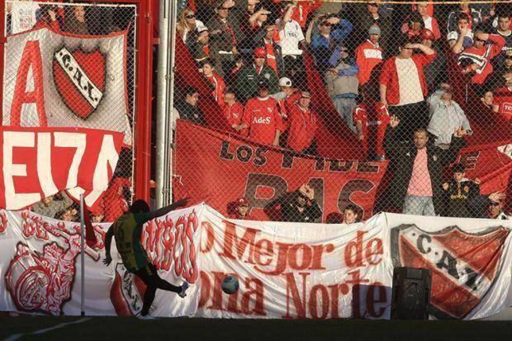 Independiente podr�a jugar sin p�blico lo que resta del a�o