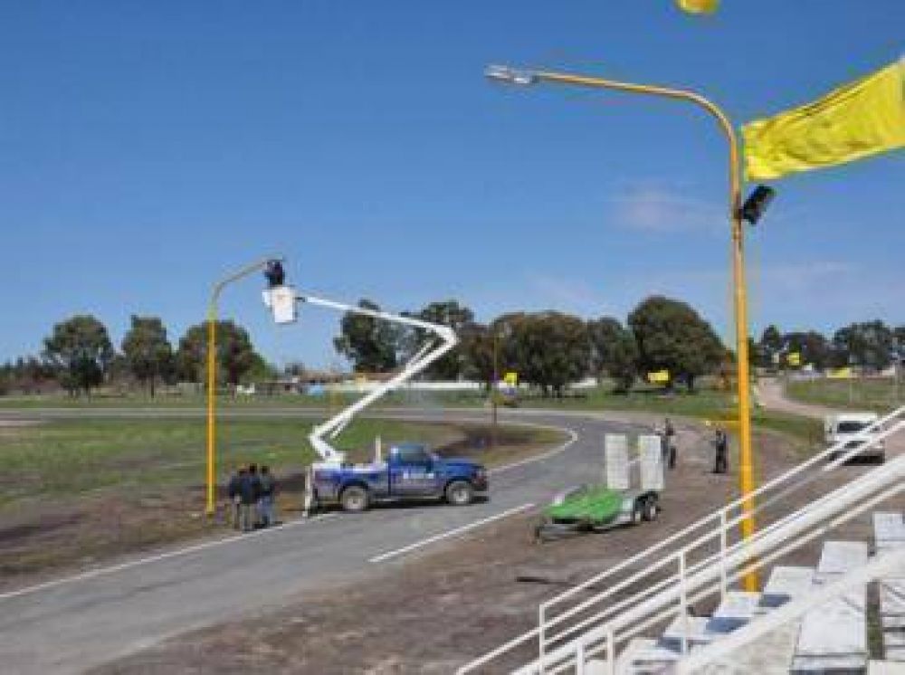 La inauguraci�n de la pista de ciclismo hoy ser� realidad
