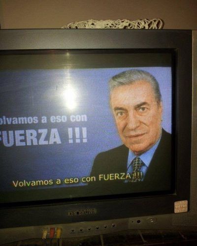 Presentaci�n judicial por un spot publicitario donde aparace la im�gen de Antonio Bussi