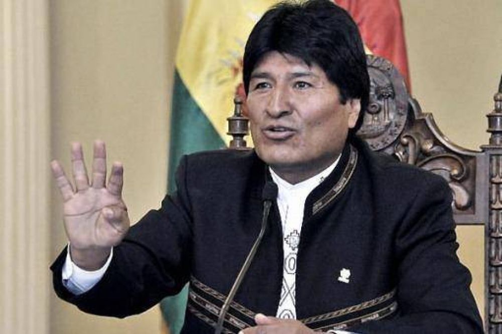 Evo Morales: "Mi meta es ganar las elecciones con un 74%"