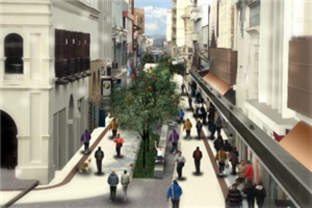 M�s espacios verdes y fuentes de agua se incorporar�n a las peatonales salte�as