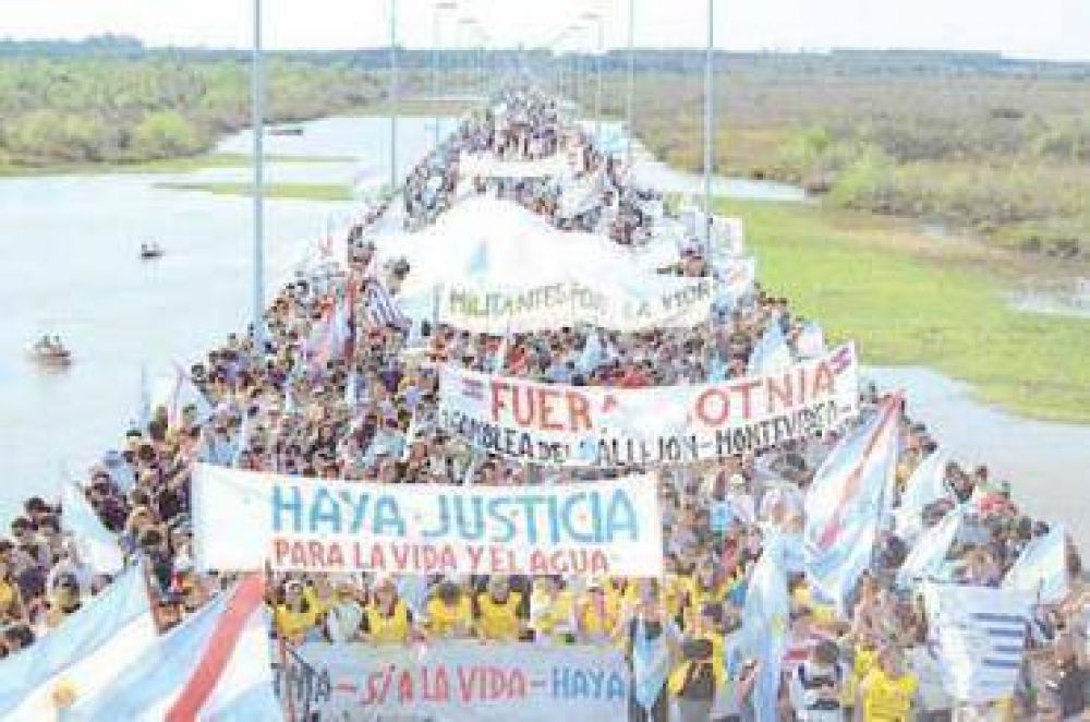 Reclamarn al Uruguay por la contaminacin