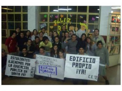 El edificio del 12: avances y una lucha estudiantil que se sostiene