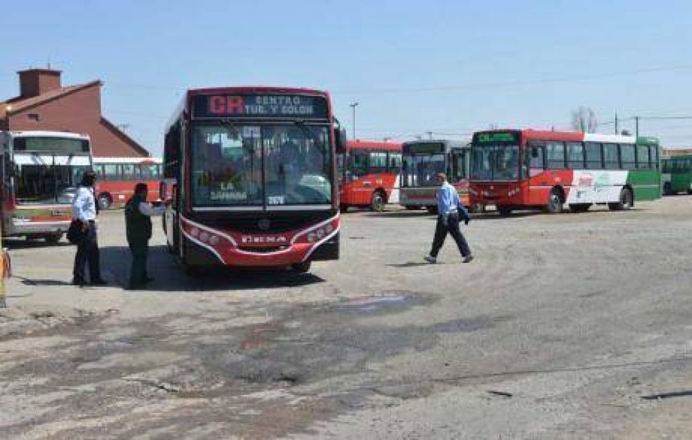 La semana arranca con servicio de colectivos normal