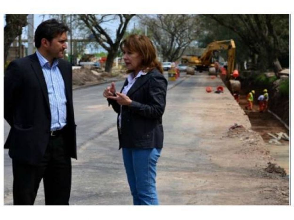 El ensanche de Almafuerte cuenta con un 50% de avance 