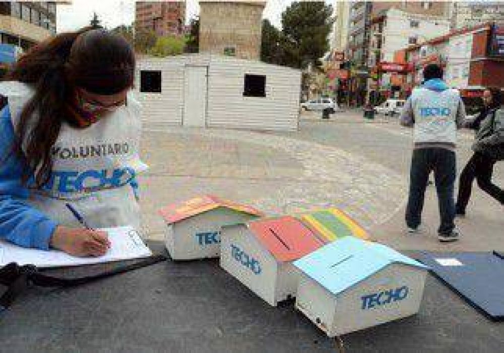 Colecta de TECHO permitir� construir 10 viviendas 