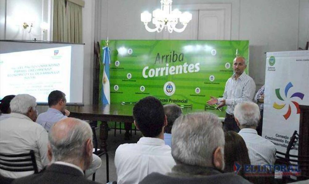 Destacan decisi�n del PJ de sumarse al Pacto Correntino y no rechazan cambios