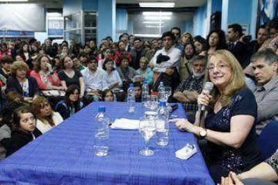 Alicia Kirchner critic� el estado del Sistema de Salud provincial