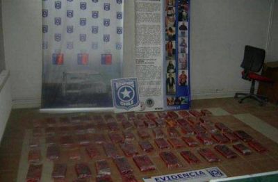 Secuestran 70 kilogramos de droga con destino a R�o Grande