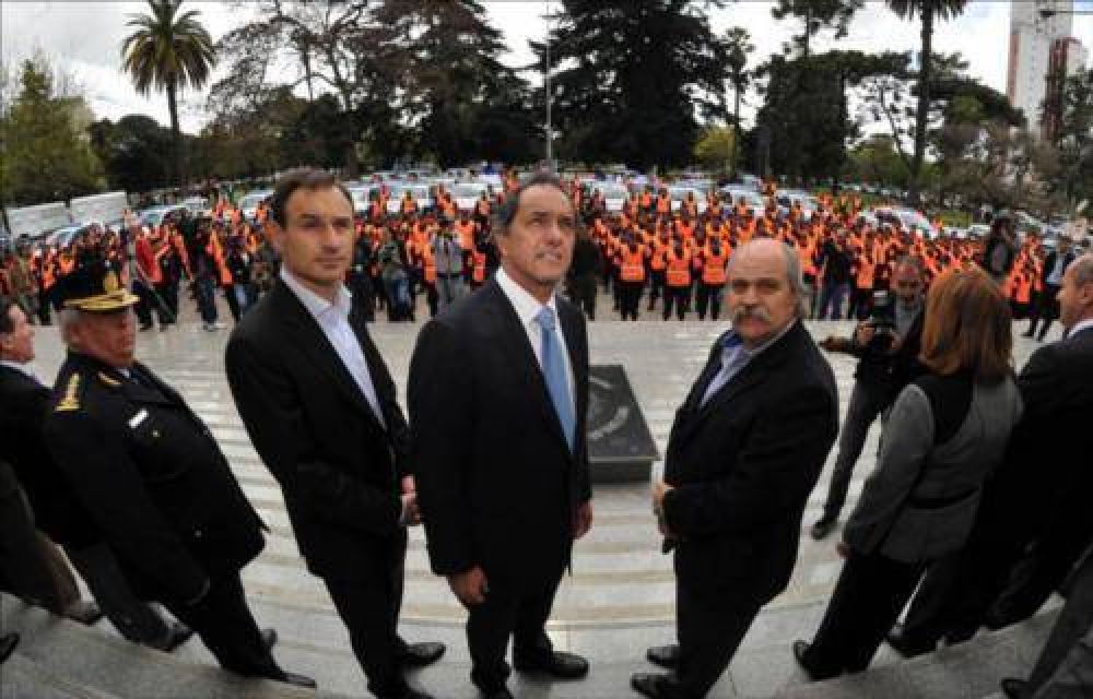 El gobernador present� el Sistema Integral de Prevenci�n para la ciudad de La Plata