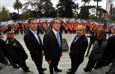 El gobernador present� el Sistema Integral de Prevenci�n para la ciudad de La Plata