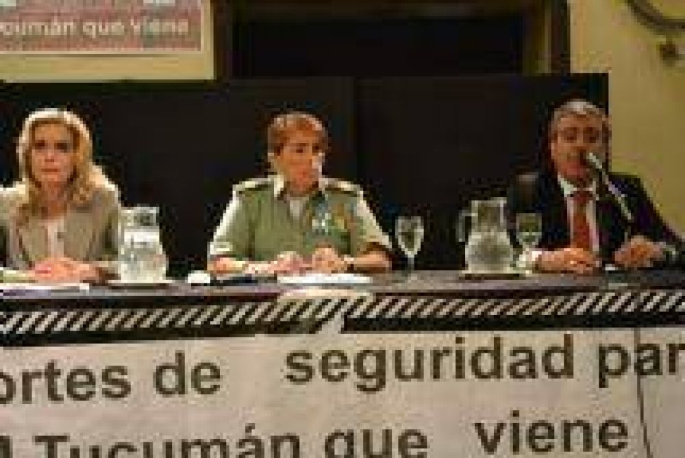 Idrobo Morales en Tucum�n: �Hace falta decisi�n pol�tica para combatir la inseguridad�