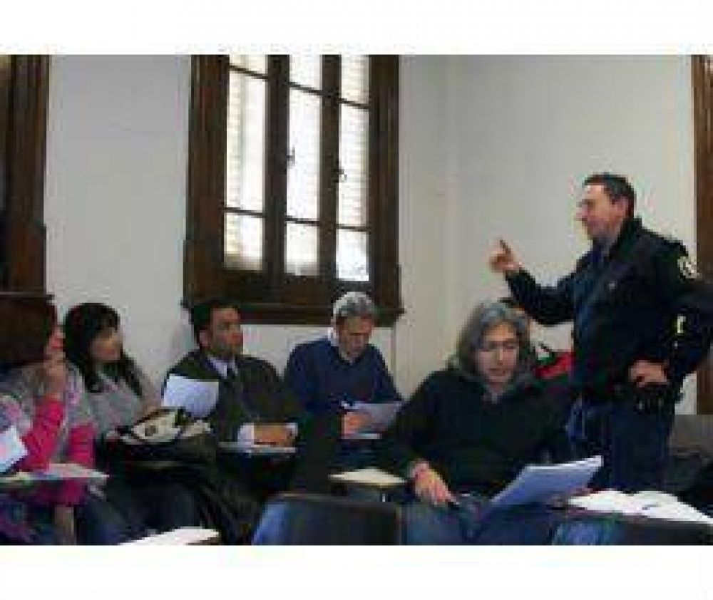 Charla sobre prevenci�n de riesgo 