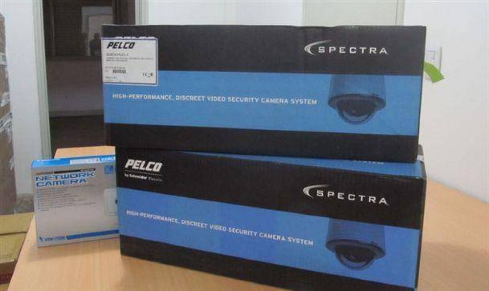 Comenzaron a instalarse las c�maras de seguridad en Pehuaj�
