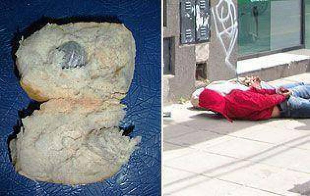 Detuvieron a dos personas que vend�an droga en s�ndwiches
