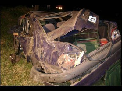 Muri� un matrimonio en un accidente, a la altura de La Picada
