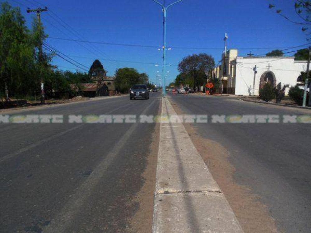 En Barranqueras se inaugura hoy la repavimentaci�n de avenida San Mart�n