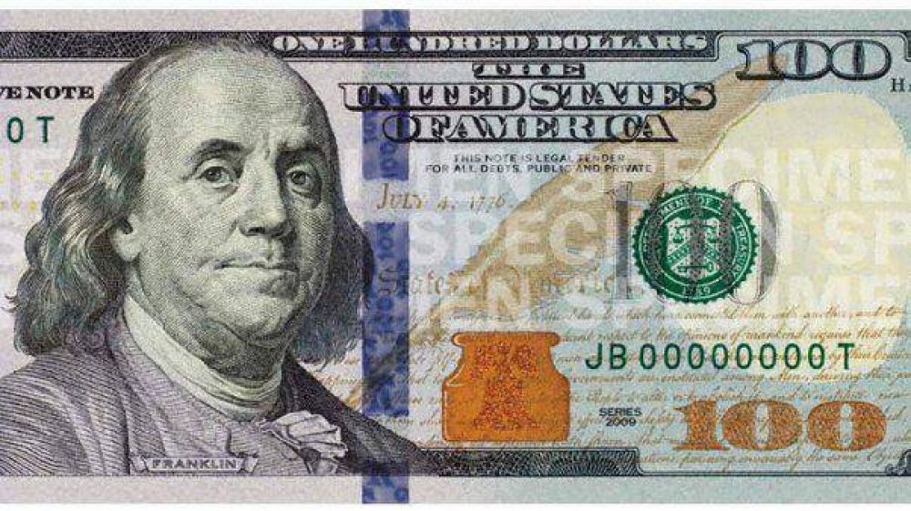 Mejoran la seguridad de los billetes de 100 d�lares