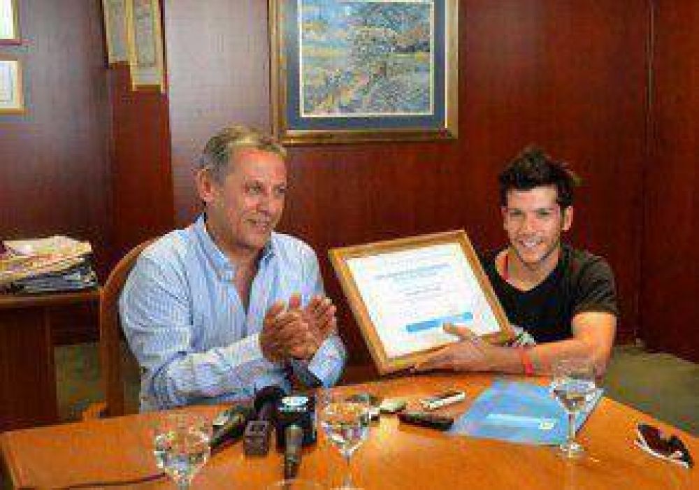 Nimo fue premiado por el Municipio y ser� asesor en el �rea Discapacidad 