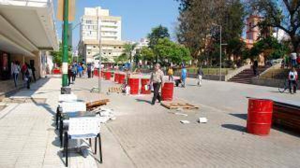 El jueves quedar� habilitada la calle San Mart�n para al tr�nsito vehicular