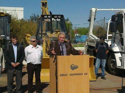 Obras Sanitarias adquiri� m�s equipamiento