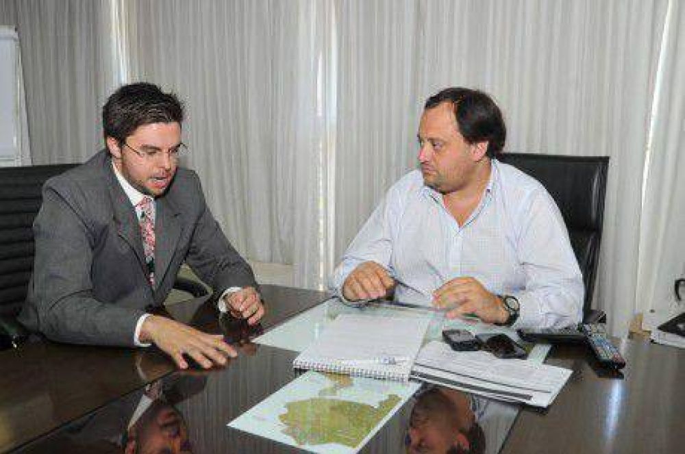 Sotullo Lanz invit� al ministro Mart�n Ferr� a que visite Trenque Lauquen